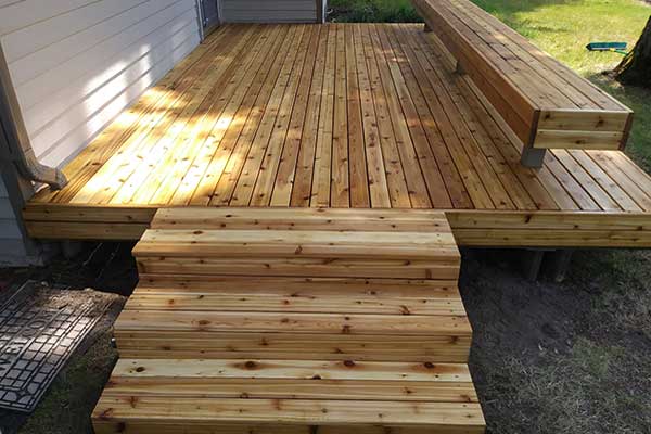 Wood Deck Building Wood Deck Building