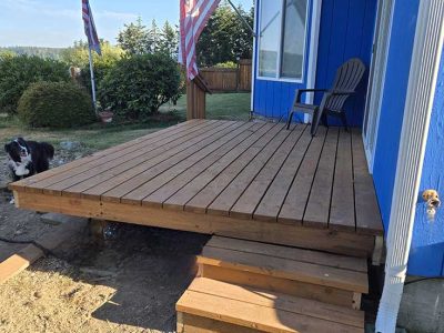 Wooden Deck Installation