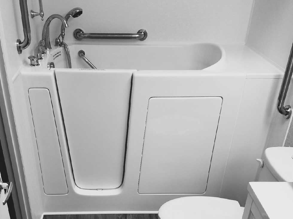 Support Walk in Tub